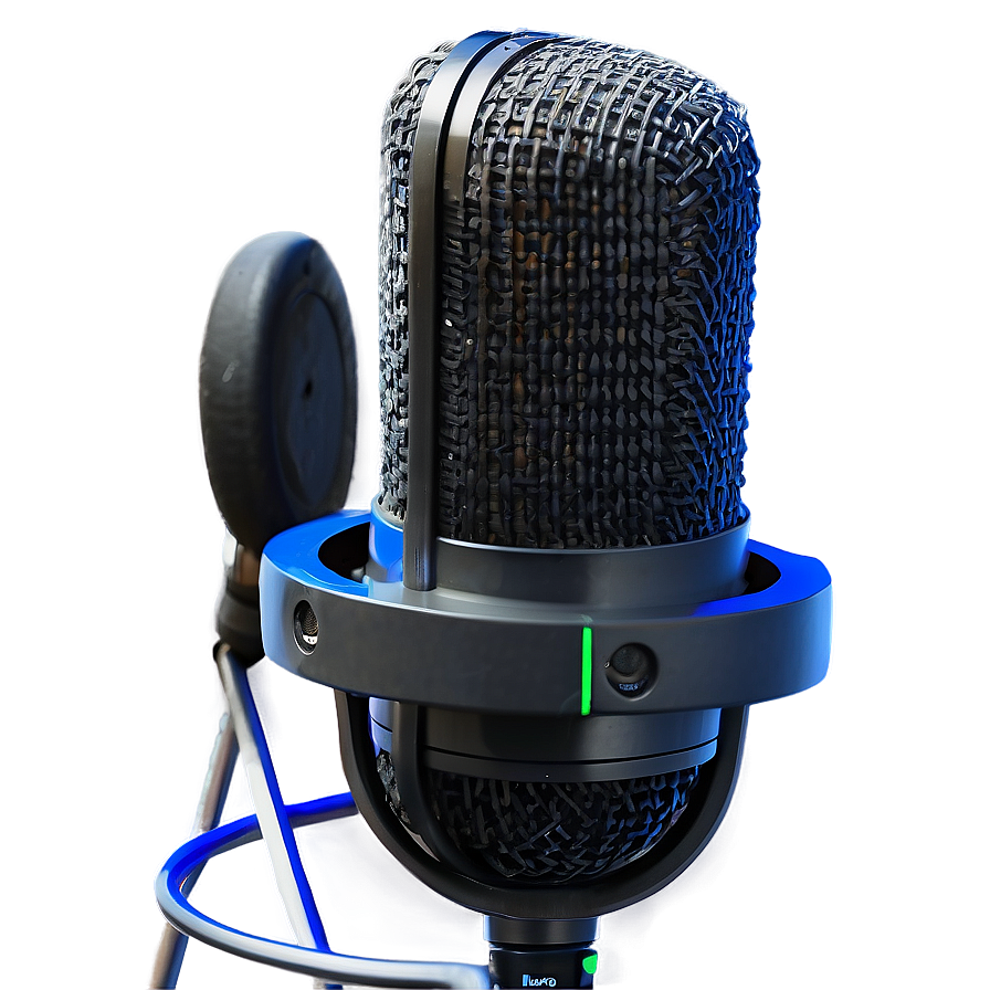 Podcast Studio Mic Setup Png 06122024 PNG image