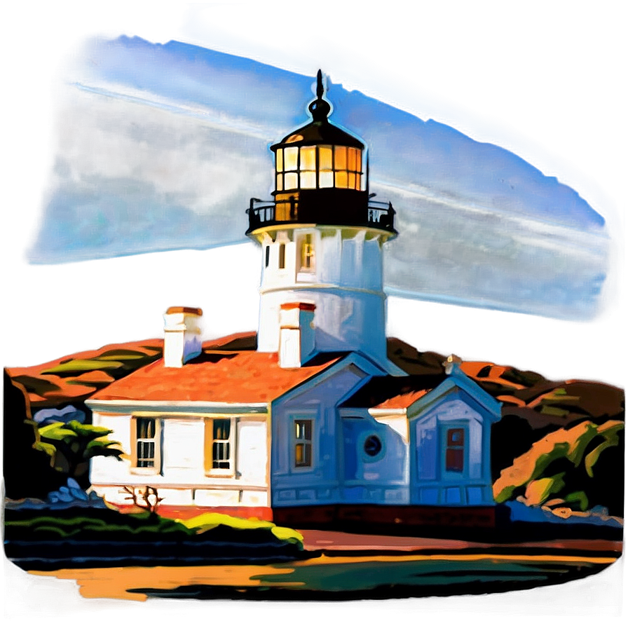 Point Loma Lighthouse San Diego Png 42 PNG image