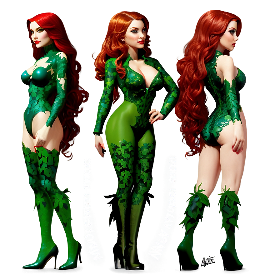 Poison Ivy Concept Art Png Pov PNG image