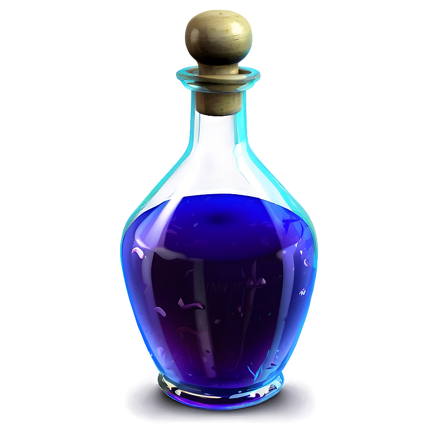 Poison Potion Bottle Png 06132024 PNG image