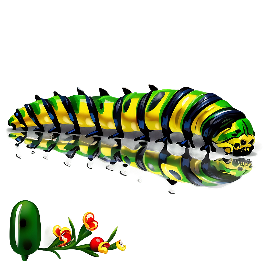 Poisonous Caterpillar Warning Png 05232024 PNG image