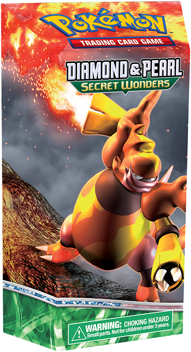 Pokemon Diamond Pearl Secret Wonders Booster Pack PNG image