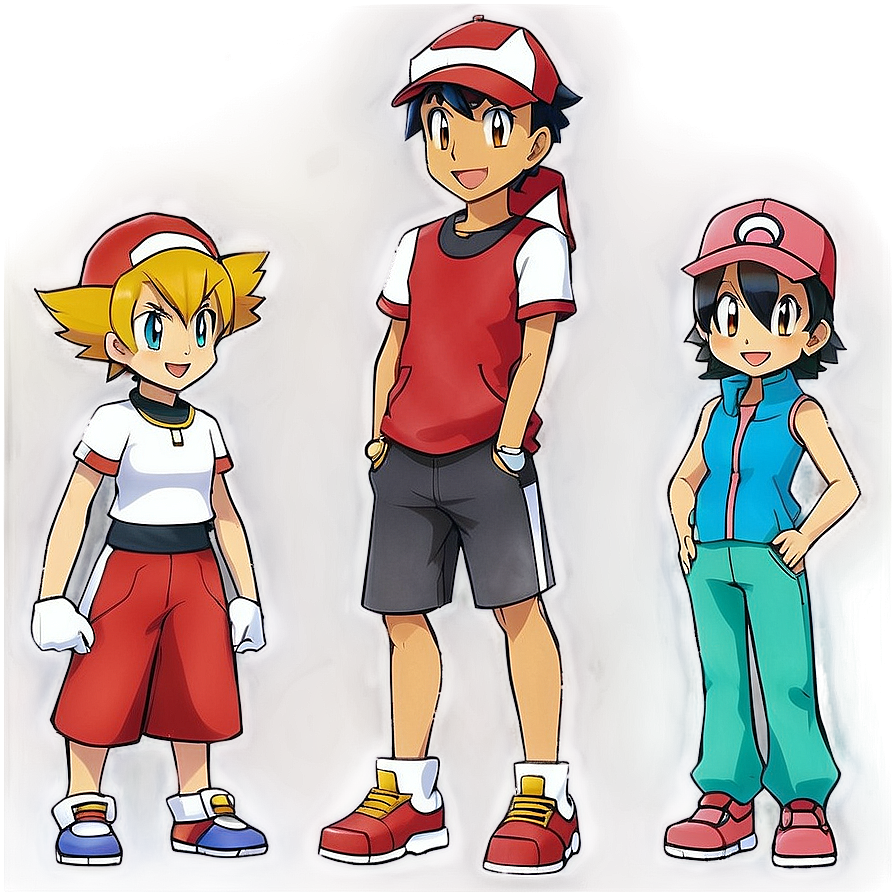 Pokemon Gym Leaders Png Hng56 PNG image