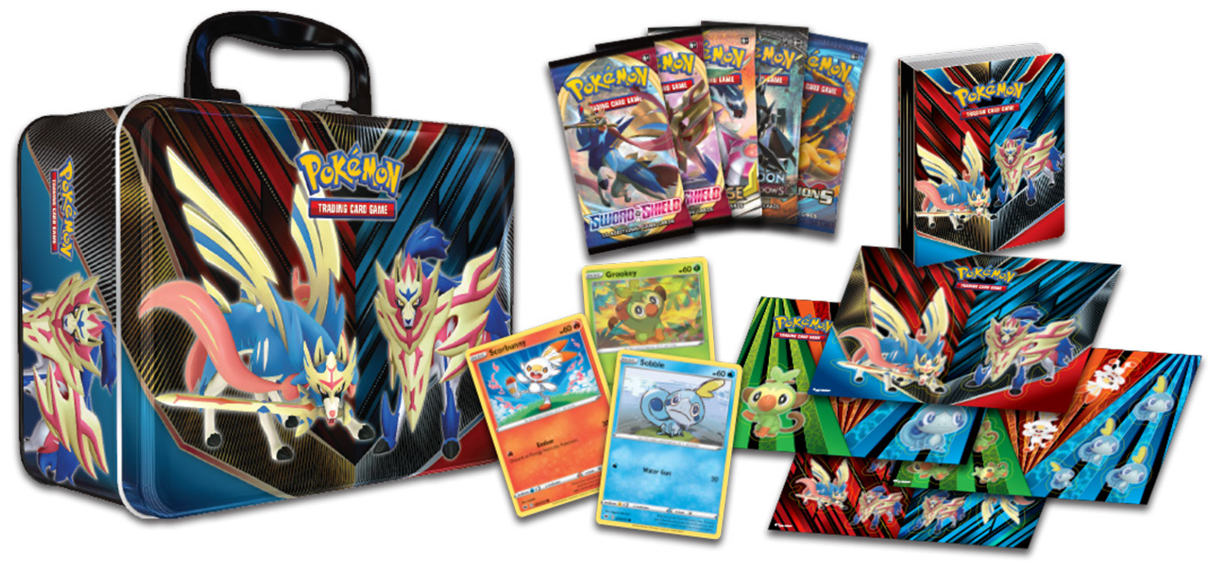 Pokemon T C G Carry Case Collection PNG image