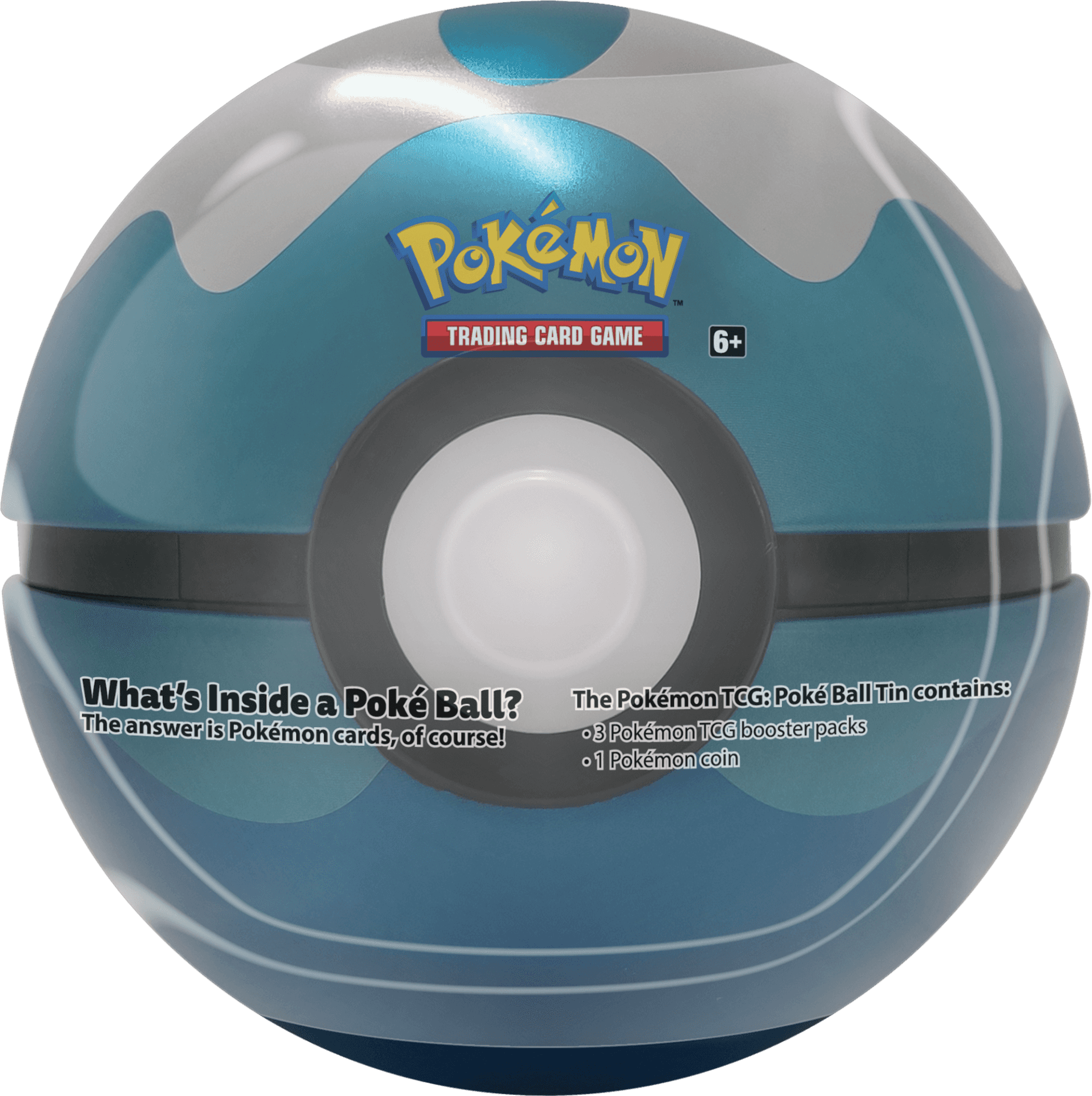 Pokemon T C G Poke Ball Tin Packaging PNG image