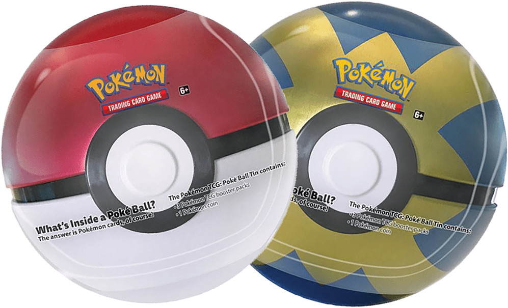 Pokemon T C G Poke Ball Tins Packaging PNG image