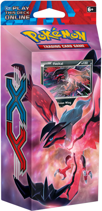 Pokemon T C G Yveltal Deck Box PNG image