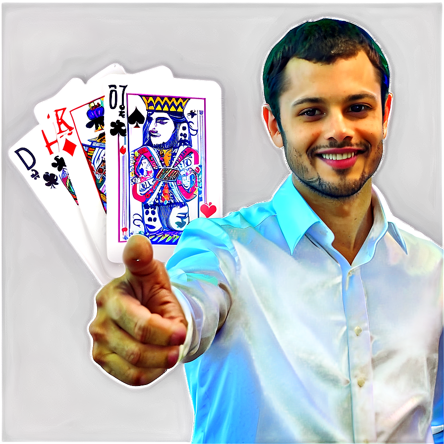 Poker Hand Reveal PNG image