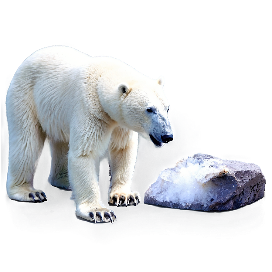 Polar Bear Eating Png Odd21 PNG image