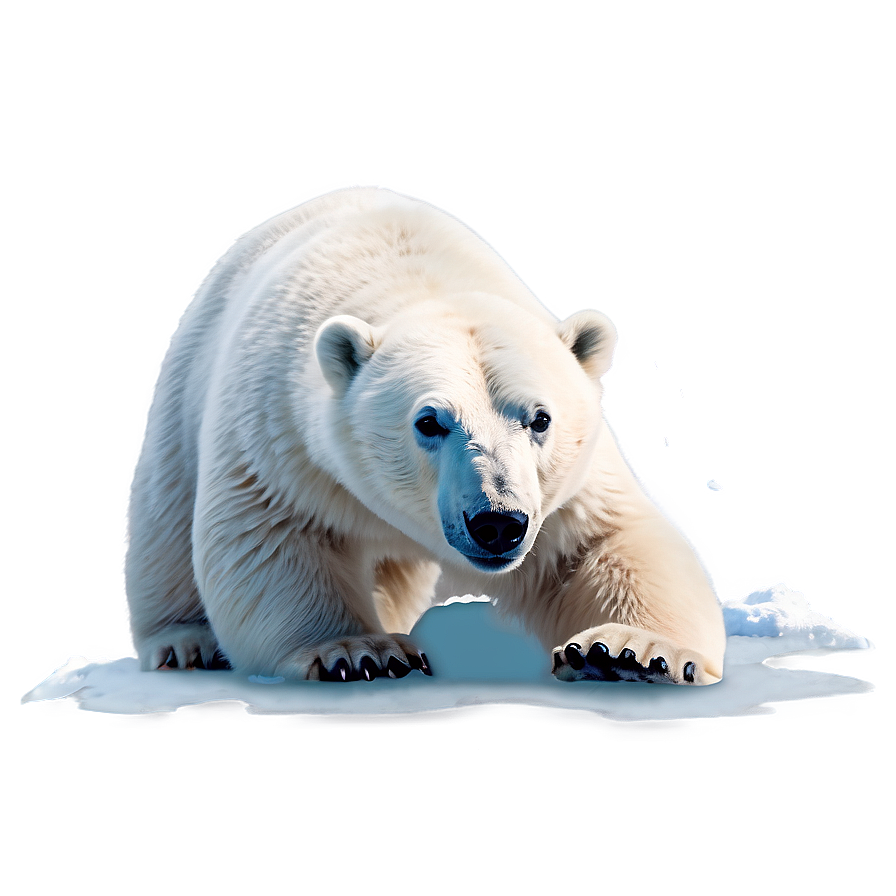 Polar Bear Illustration Png 64 PNG image