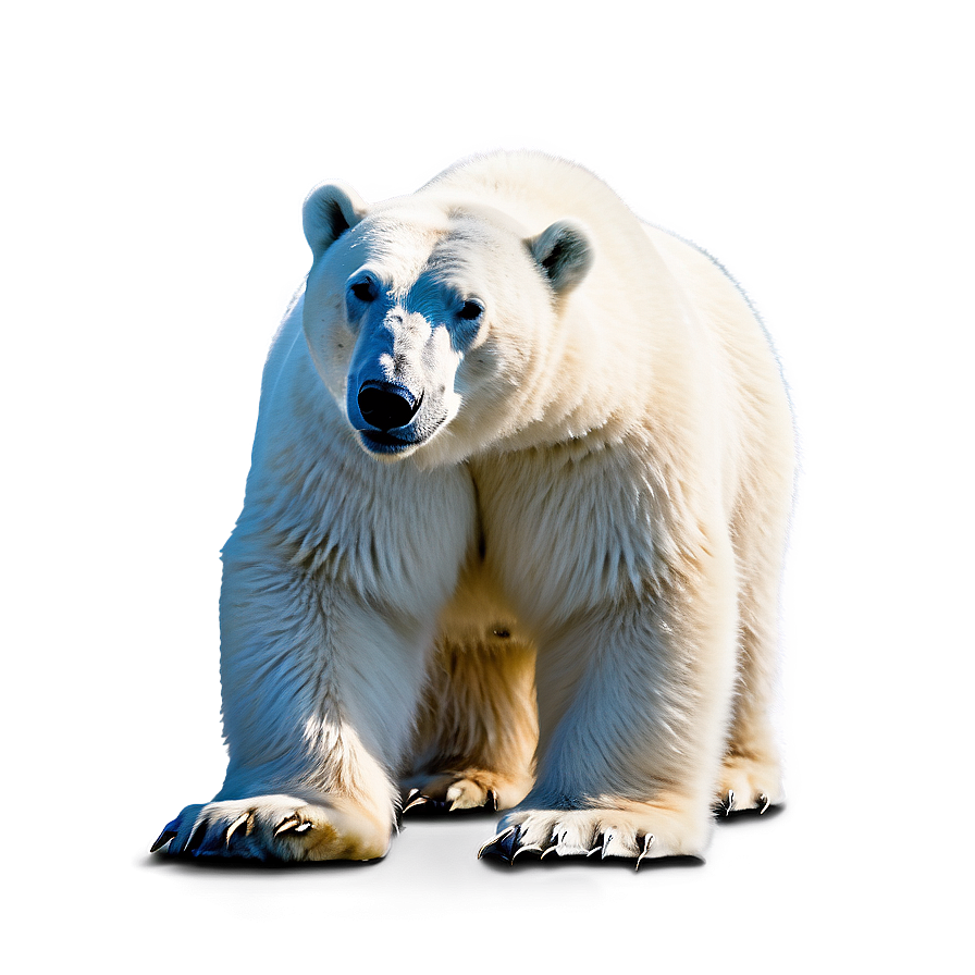 Polar Bear In Habitat Png 05062024 PNG image