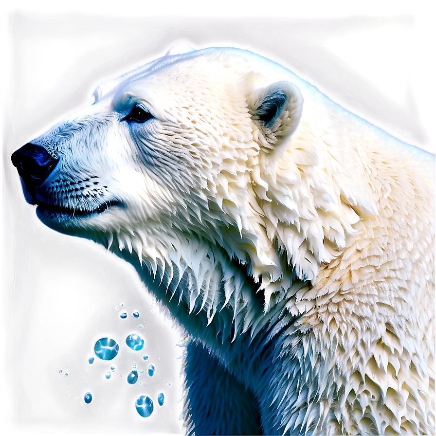 Polar Bear Underwater Png 05062024 PNG image