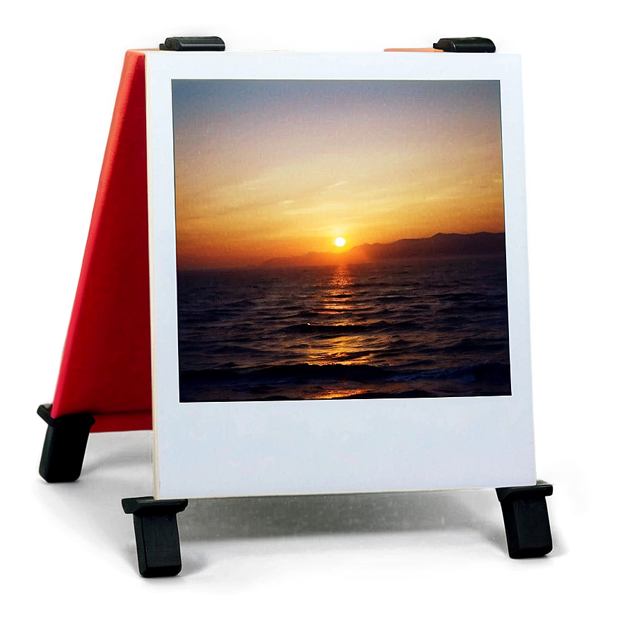 Polaroid Display Frame Template Png Goe80 PNG image