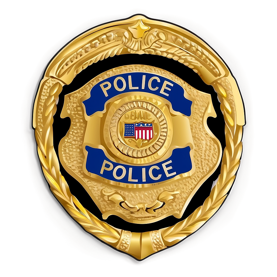 Police Badge Illustration Png Etb84 PNG image