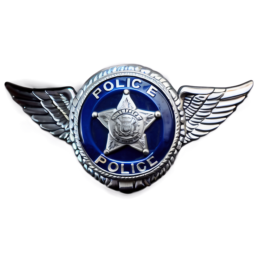 Police Badge With Gun Png 05252024 PNG image