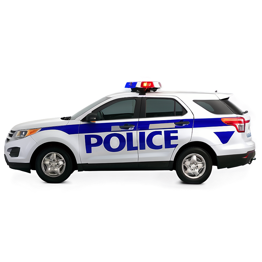 Police Car Back View Png 06132024 PNG image