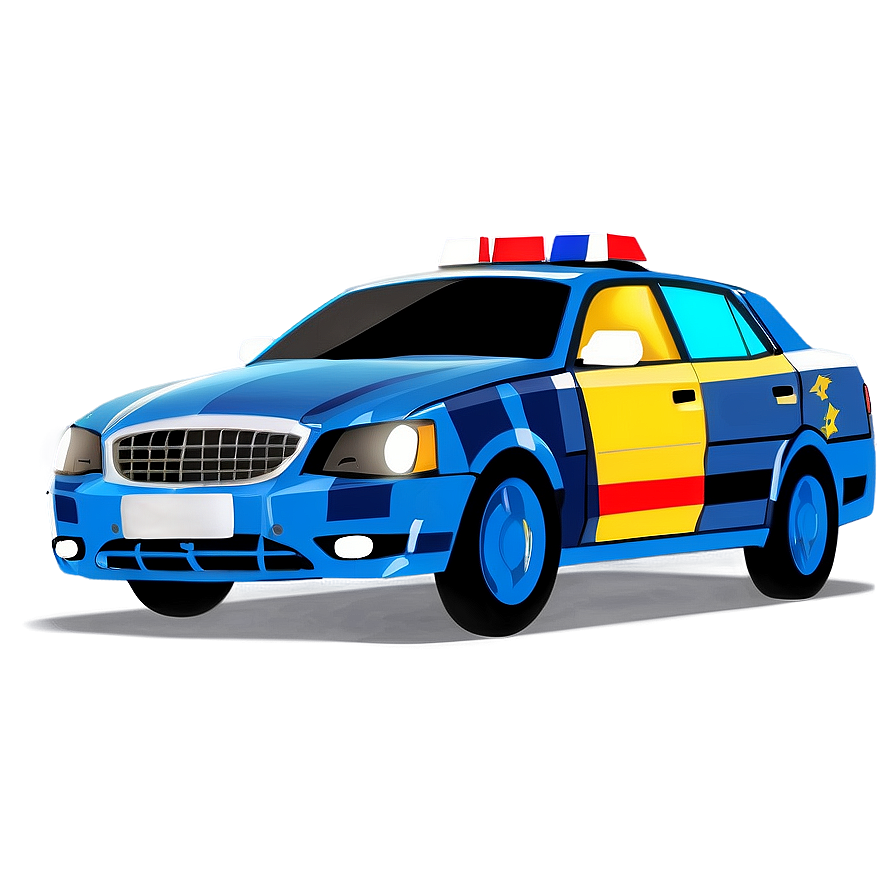 Police Car Chase Action Png 49 PNG image