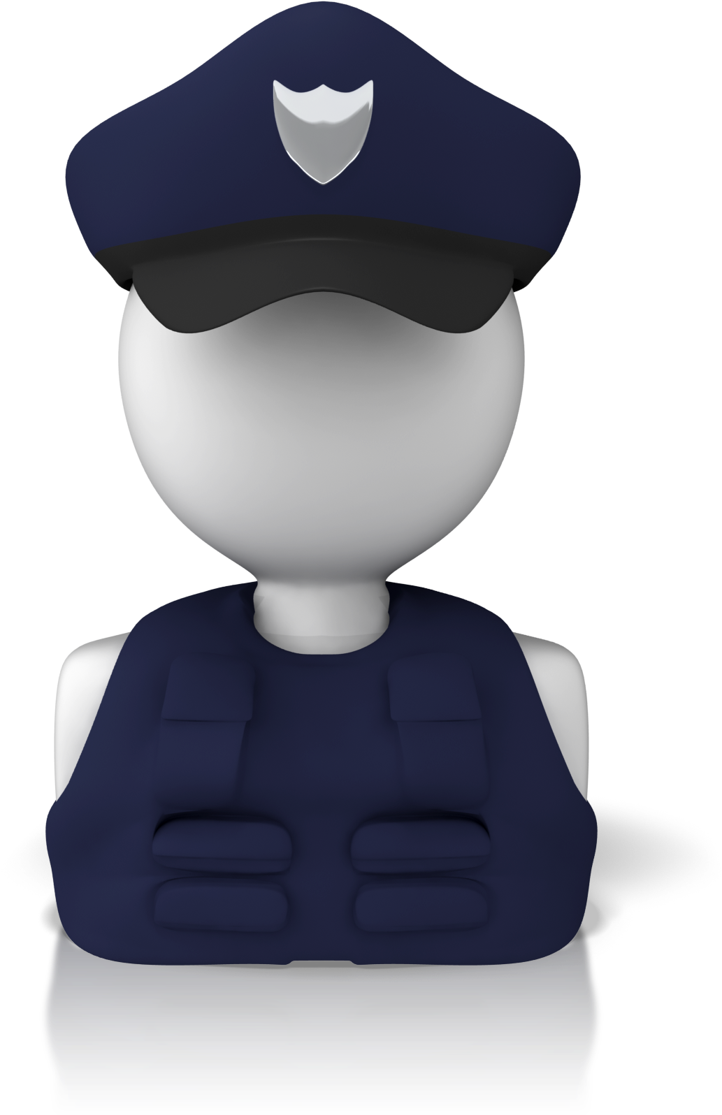 Police Officer Cartoon Character PNG image