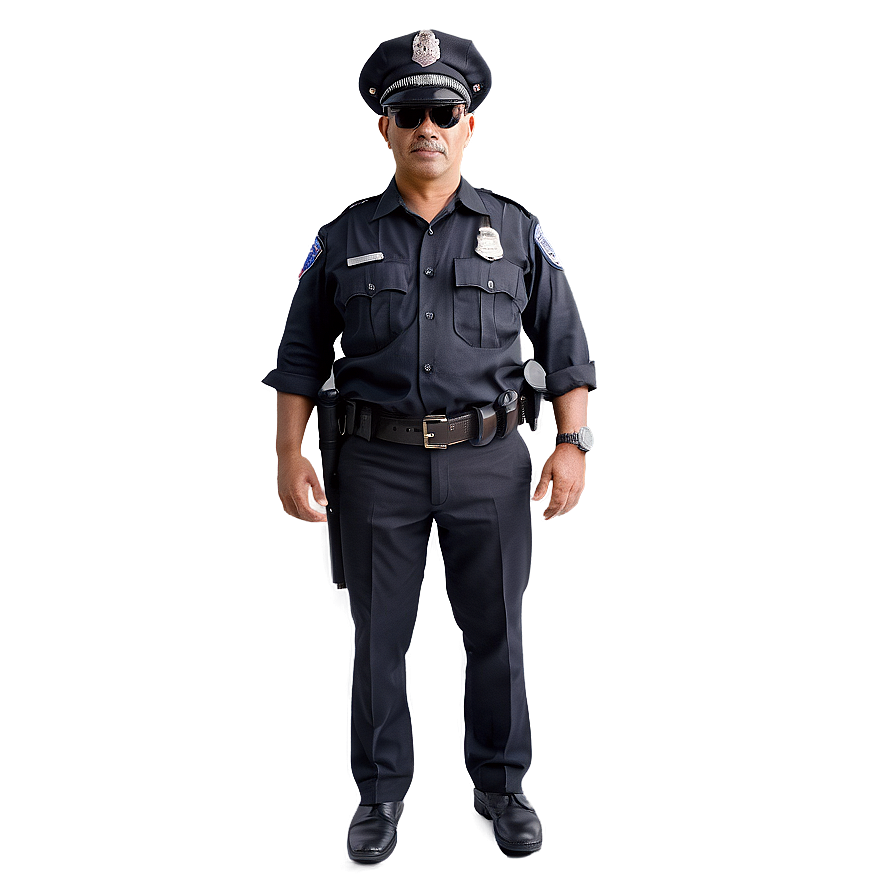 Police Officer In Action Png 6 PNG image