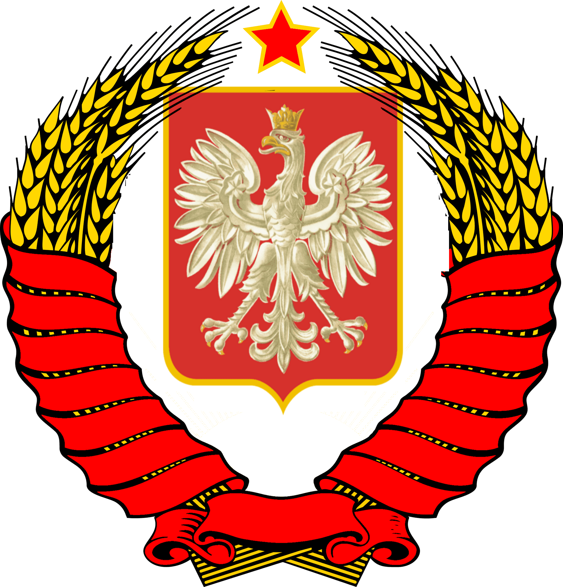 Polish_ People's_ Republic_ Coat_of_ Arms PNG image