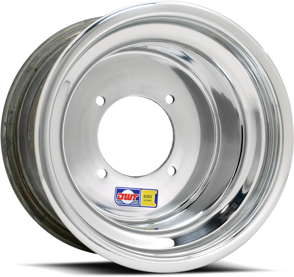 Polished A T V Wheel PNG image