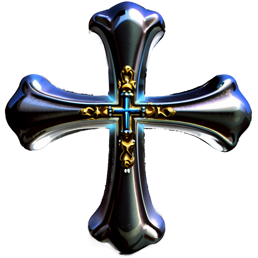 Polished Cross Component Png Tsb PNG image