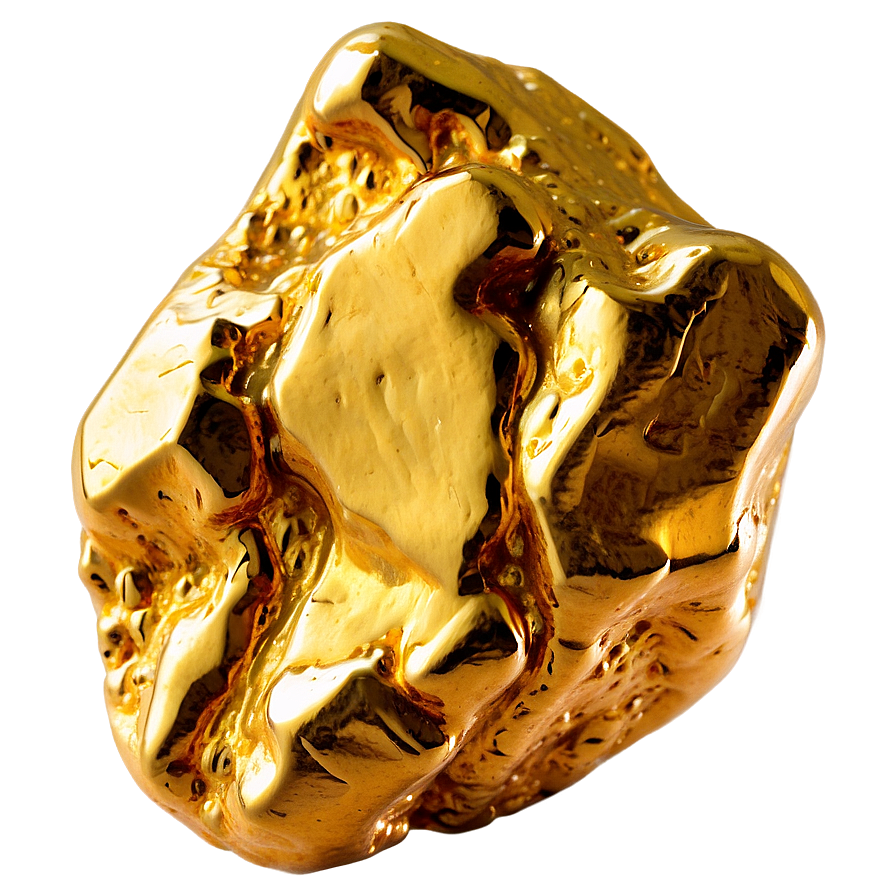 Polished Gold Nugget Png Ask PNG image