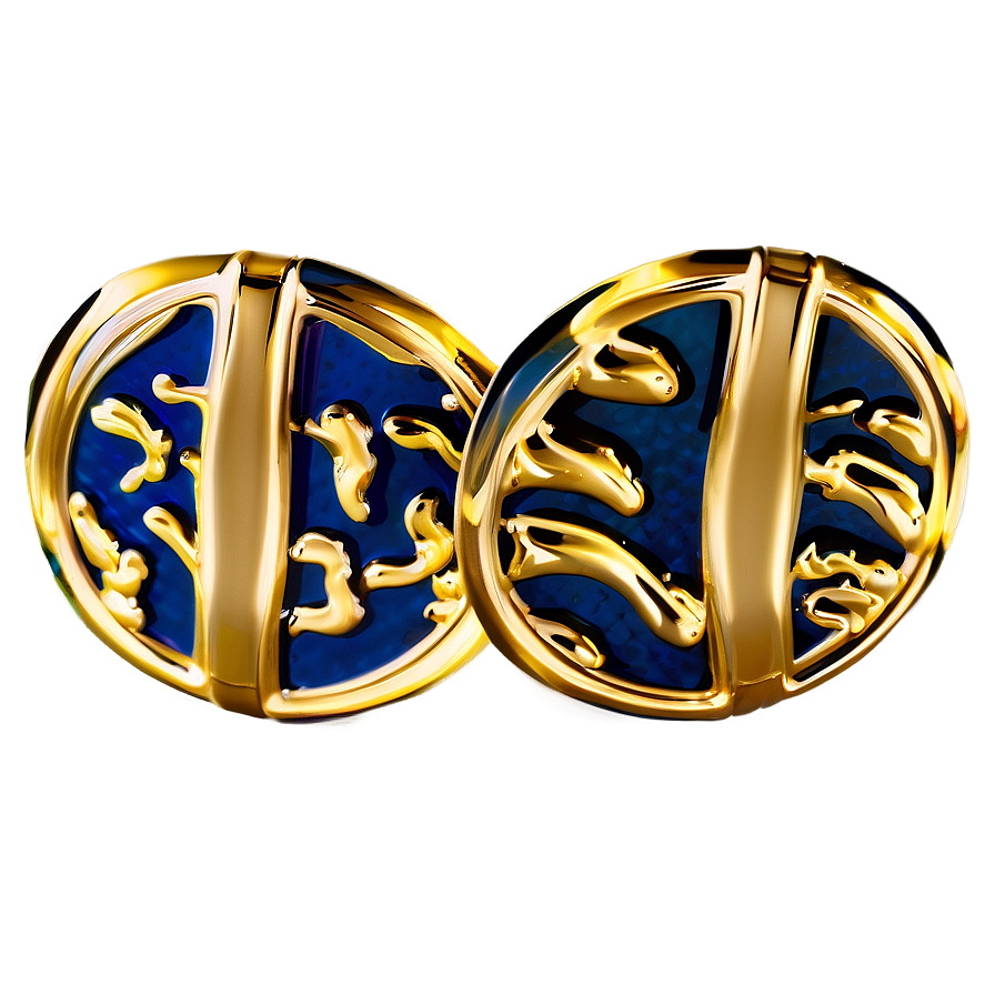 Polished Gold Plate Png 06272024 PNG image