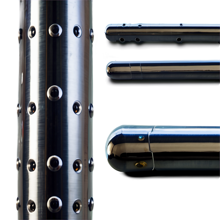 Polished Metal Pole Png Juj PNG image