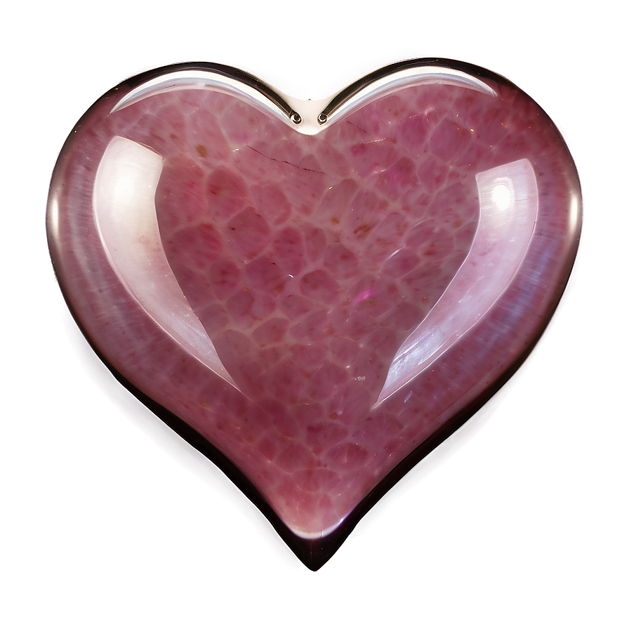 Polished Rose Quartz Heart Png Mws PNG image