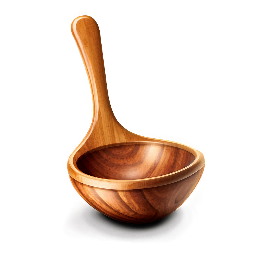 Polished Wooden Spoon Png Bvq32 PNG image