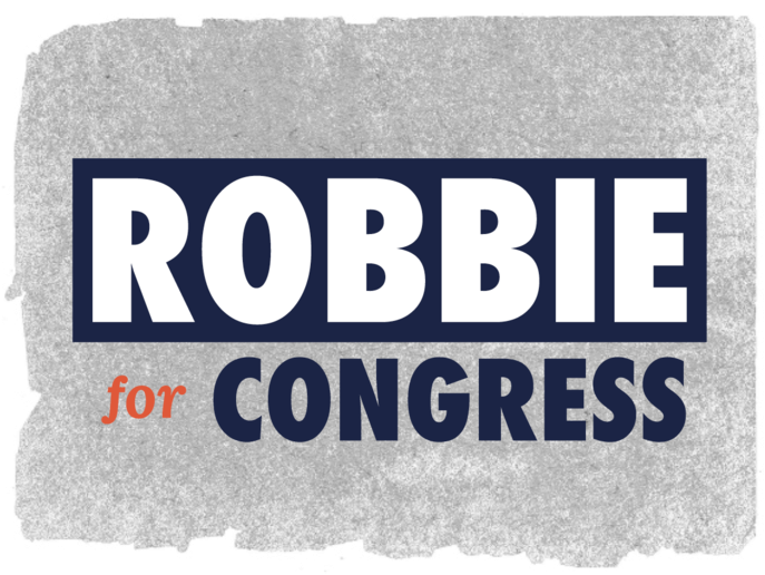 Political Campaign Banner Robbie For Congress PNG image
