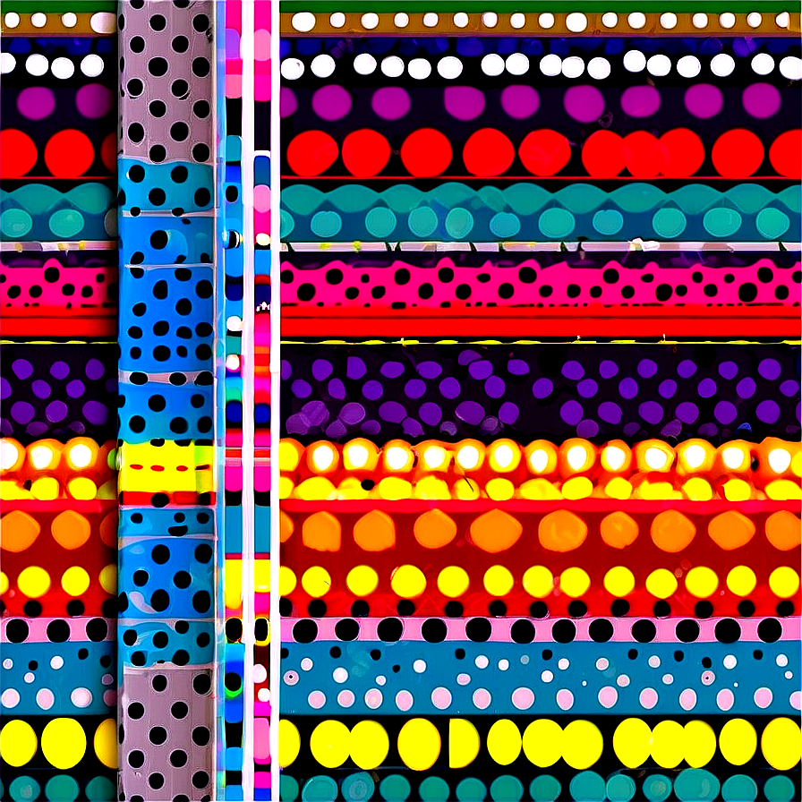 Polka Dot And Stripe Combo Png 06262024 PNG image