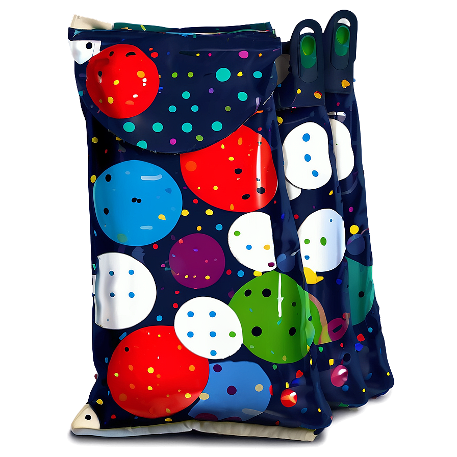 Polka Dot Cornhole Bag Png Jie34 PNG image