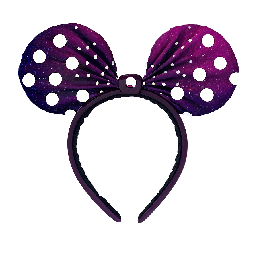 Polka Dot Disney Ears Png 06272024 PNG image