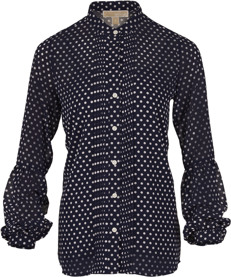 Polka Dot Shirt Product Image PNG image