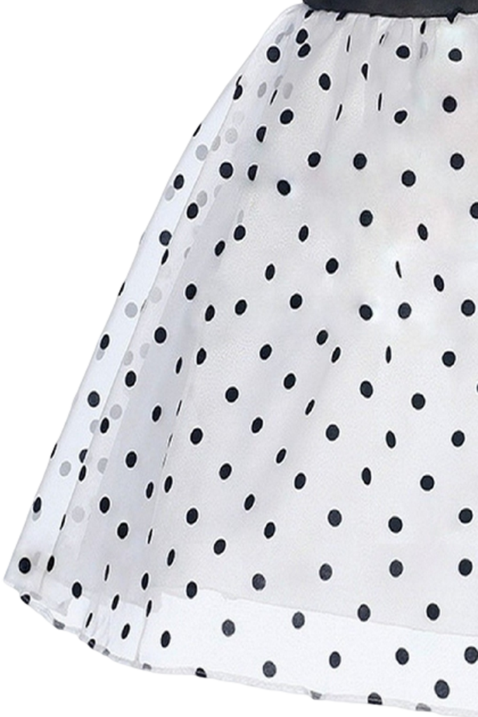 Polka Dot Skirt Fashion PNG image