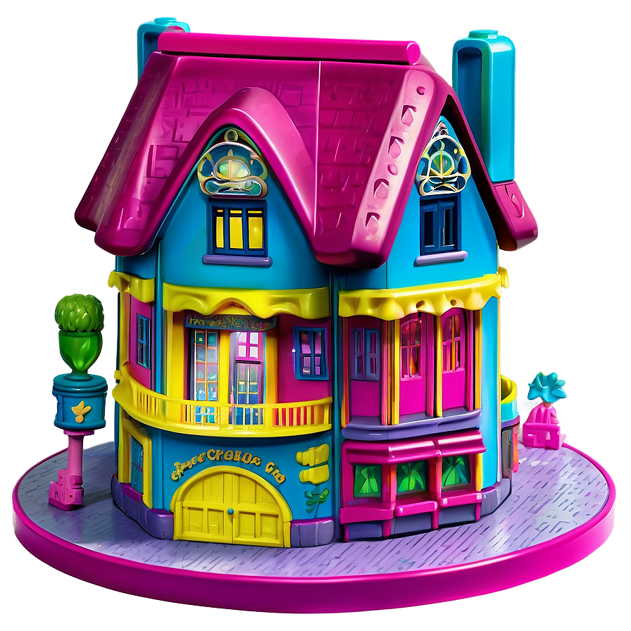 Polly Pocket Dream House Png Kqa PNG image