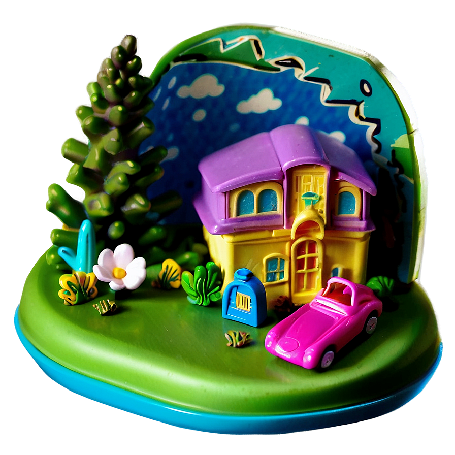 Polly Pocket Miniature World Png Jmb PNG image