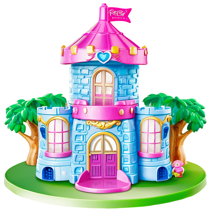 Polly Pocket Princess Castle Png 06282024 PNG image