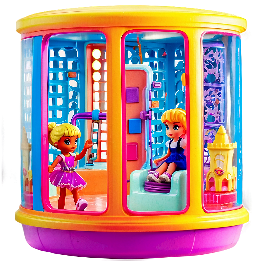 Polly Pocket Theme Park Fun Png 06282024 PNG image