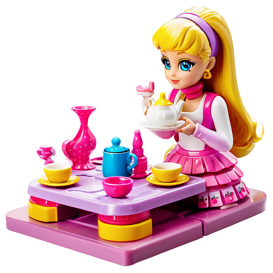 Polly Pocket Wonderland Tea Party Png Oyp37 PNG image