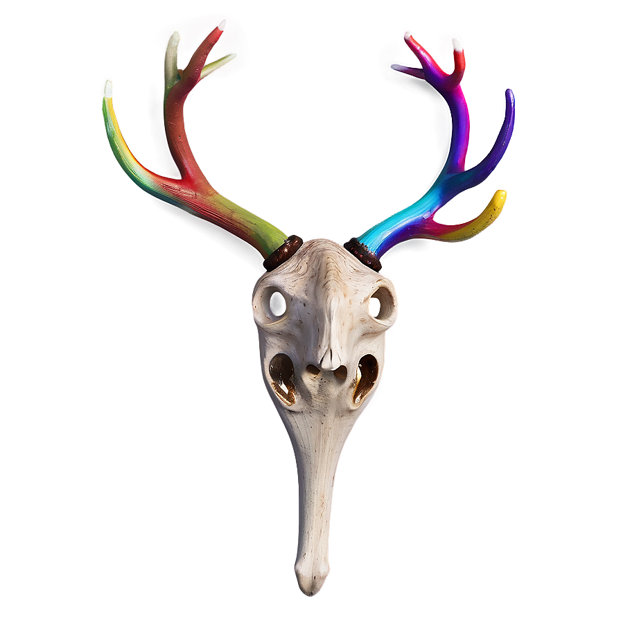 Polychromatic Deer Antler Png 52 PNG image