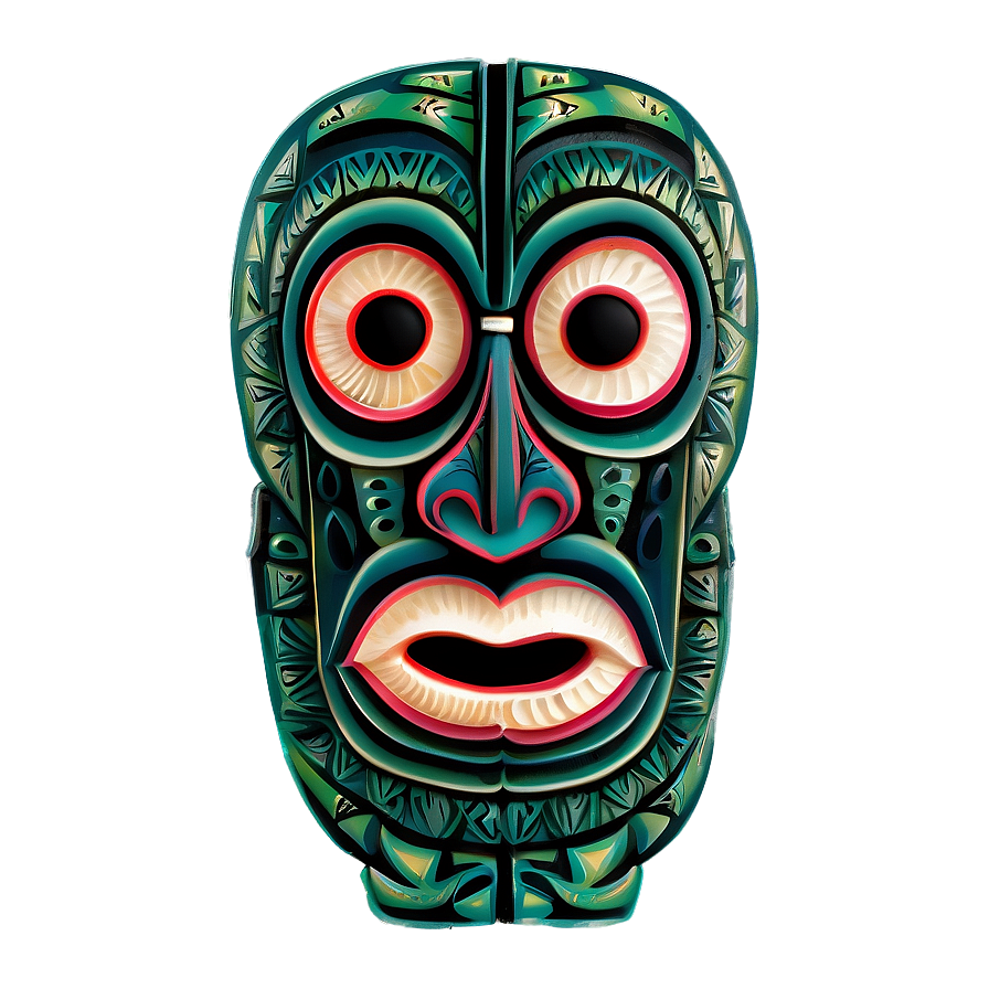 Polynesian Tiki Carving Png 06132024 PNG image