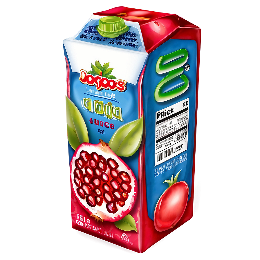 Pomegranate Juice Box Png Lmx80 PNG image