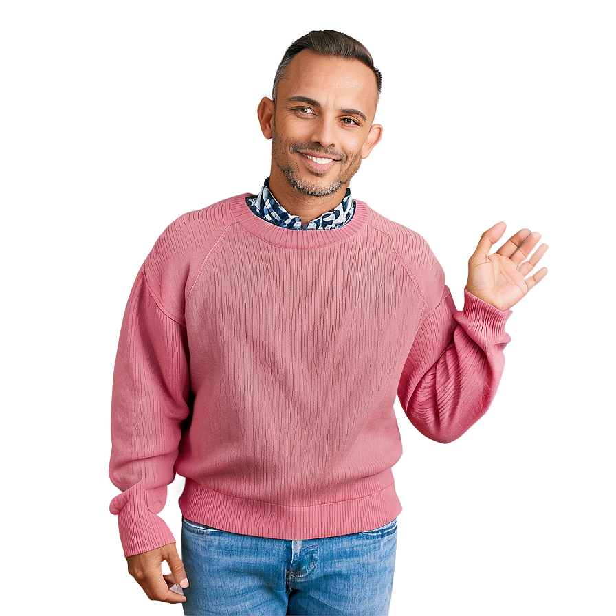 Pomegranate Pink Sweater Png 1 PNG image