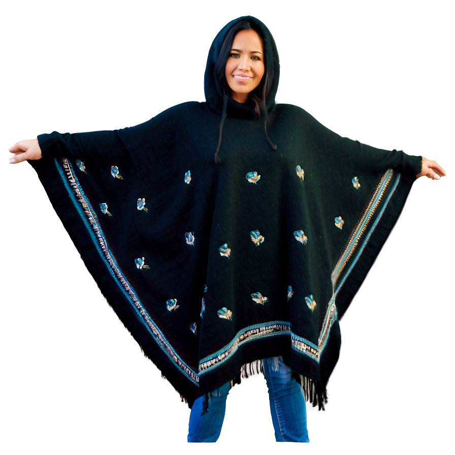 Poncho For Winter Warmth Png 58 PNG image