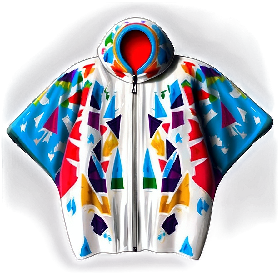 Poncho With Zipper Png 83 PNG image