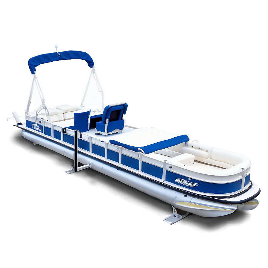 Pontoon Boat D PNG image