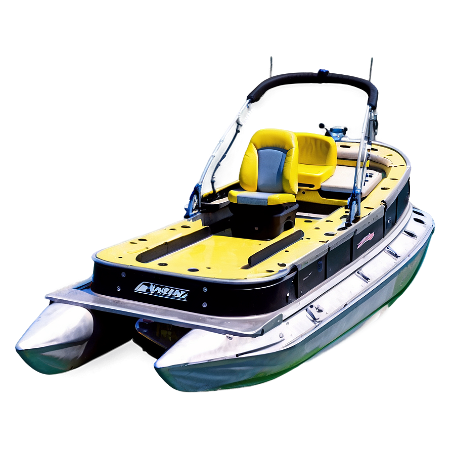 Pontoon Boat Fishing Gear Png 16 PNG image